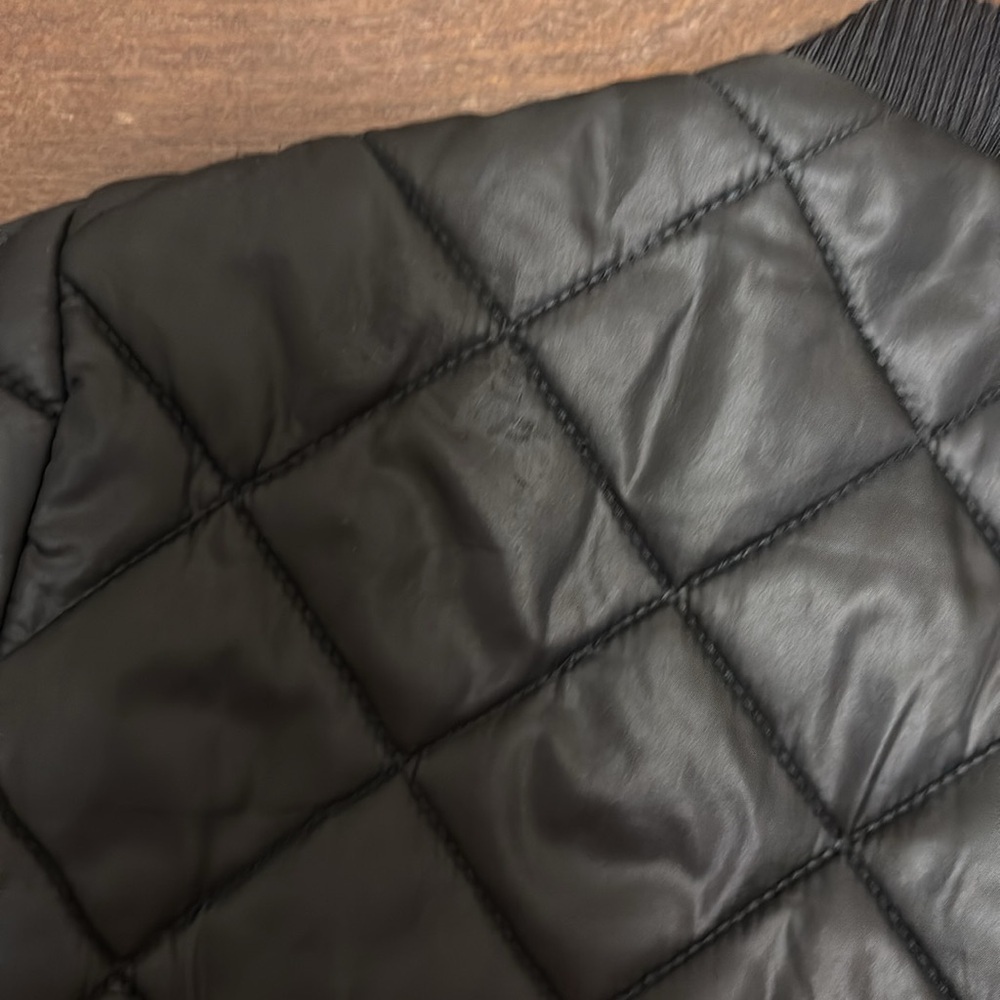 adidas Kids Black Quilted Puffer Jacket - Picture 12 of 16
